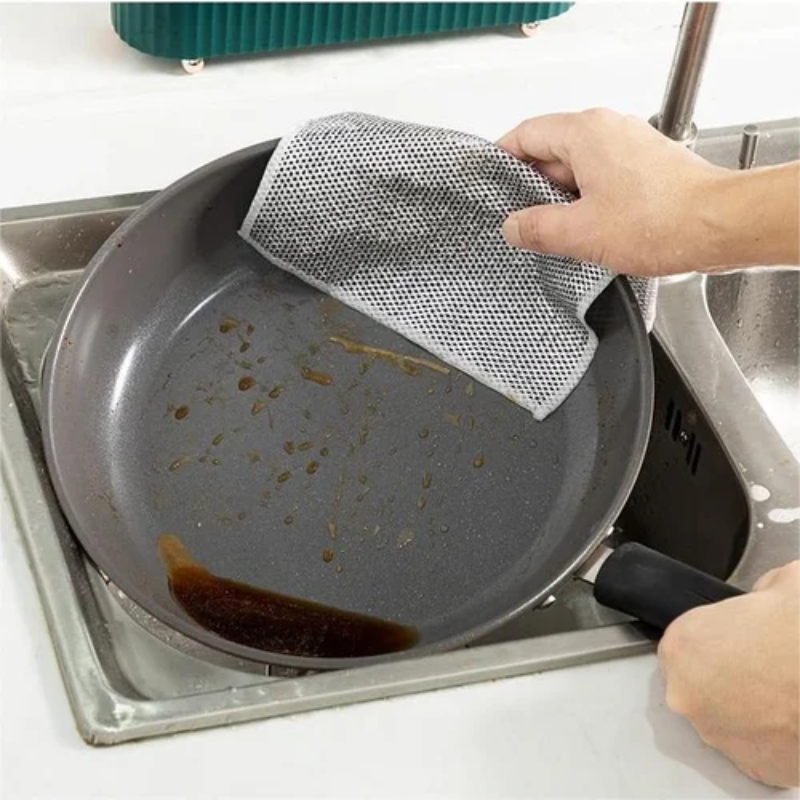 5 PCS Multipurpose Wire Miracle Cleaning Cloths