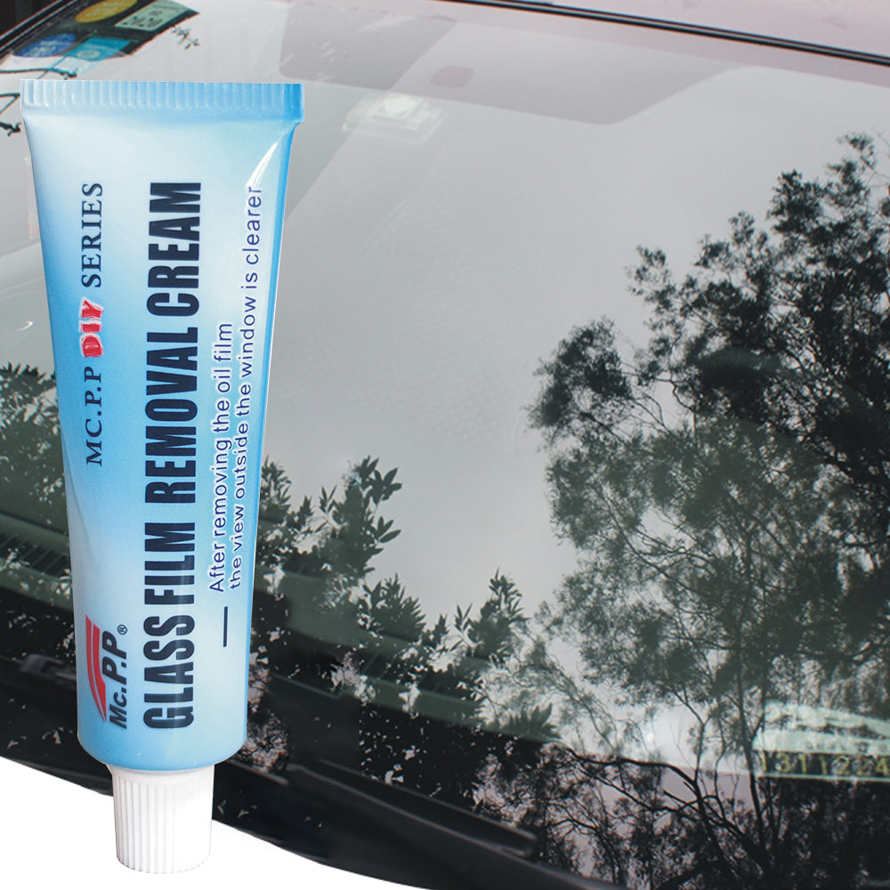 SGCB Car Glass Oil Film Cleaner, Car Glass Cleaner with Sponge, Glass –  SGCB AUTOCARE